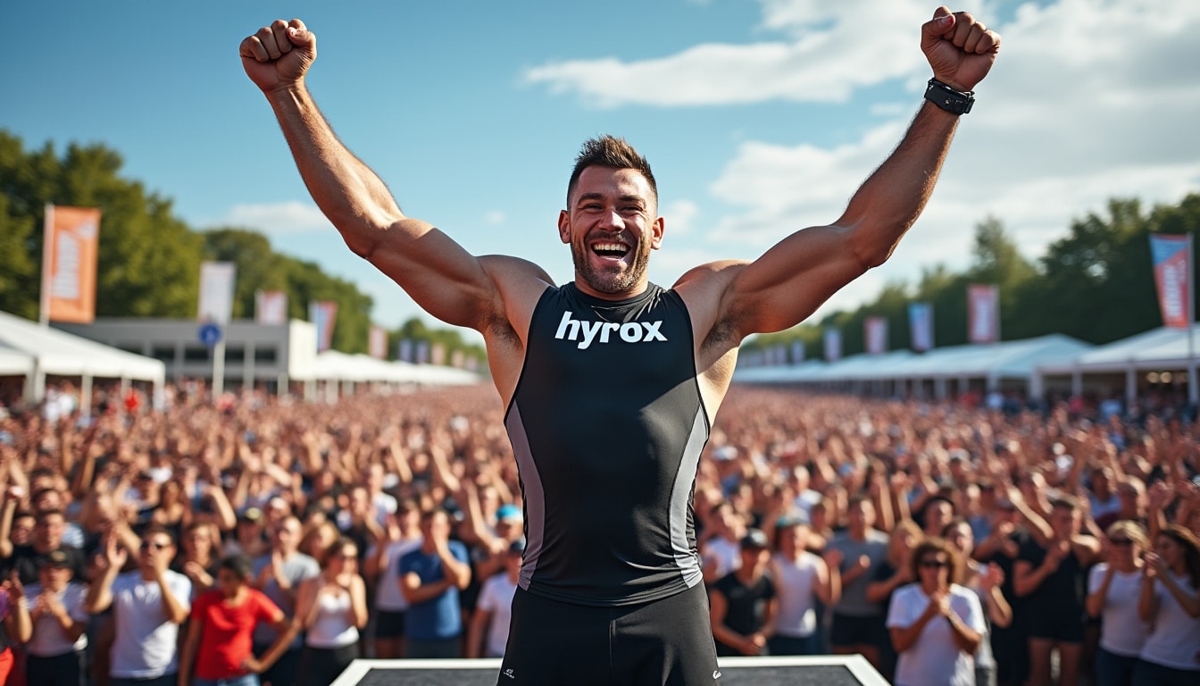 découvrez le triomphe d'anthony casano lors de la course de fitness hyrox au grand palais de paris, un événement incontournable qui met en lumière les performances sportives exceptionnelles et l'esprit de compétition.