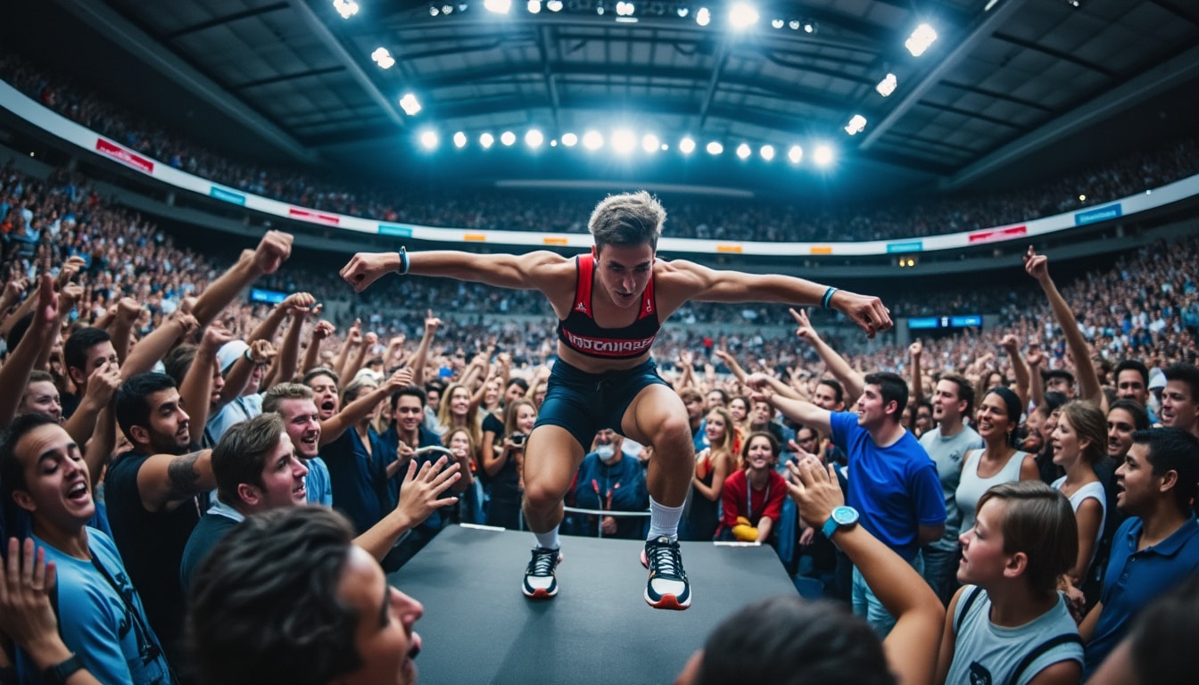 ne manquez pas le retour tant attendu de hyrox au grand palais en octobre 2025 ! rejoignez des milliers de passionnés de fitness pour une course unique alliant endurance et esprit d'équipe. préparez-vous à relever de nouveaux défis et à vivre une expérience inoubliable !