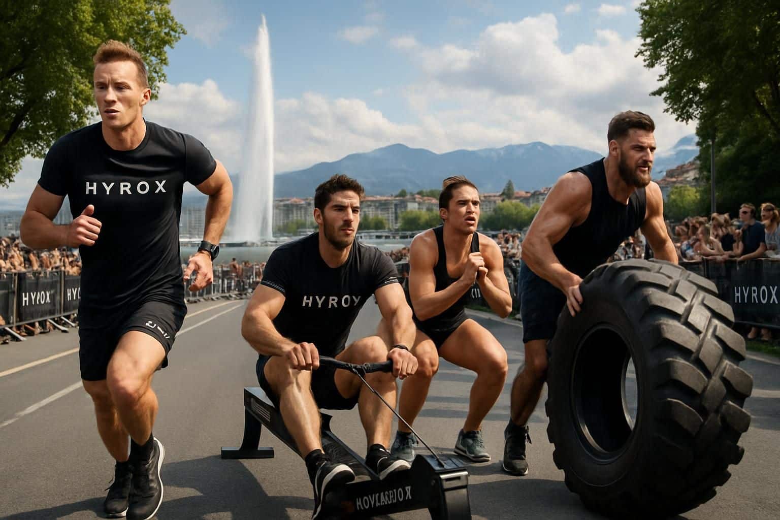 plongez dans l'univers de l'hyrox, la compétition hybride alliant course et fitness, qui séduit genève. découvrez cette expérience unique en vidéo et vivez l'intensité de l'événement !