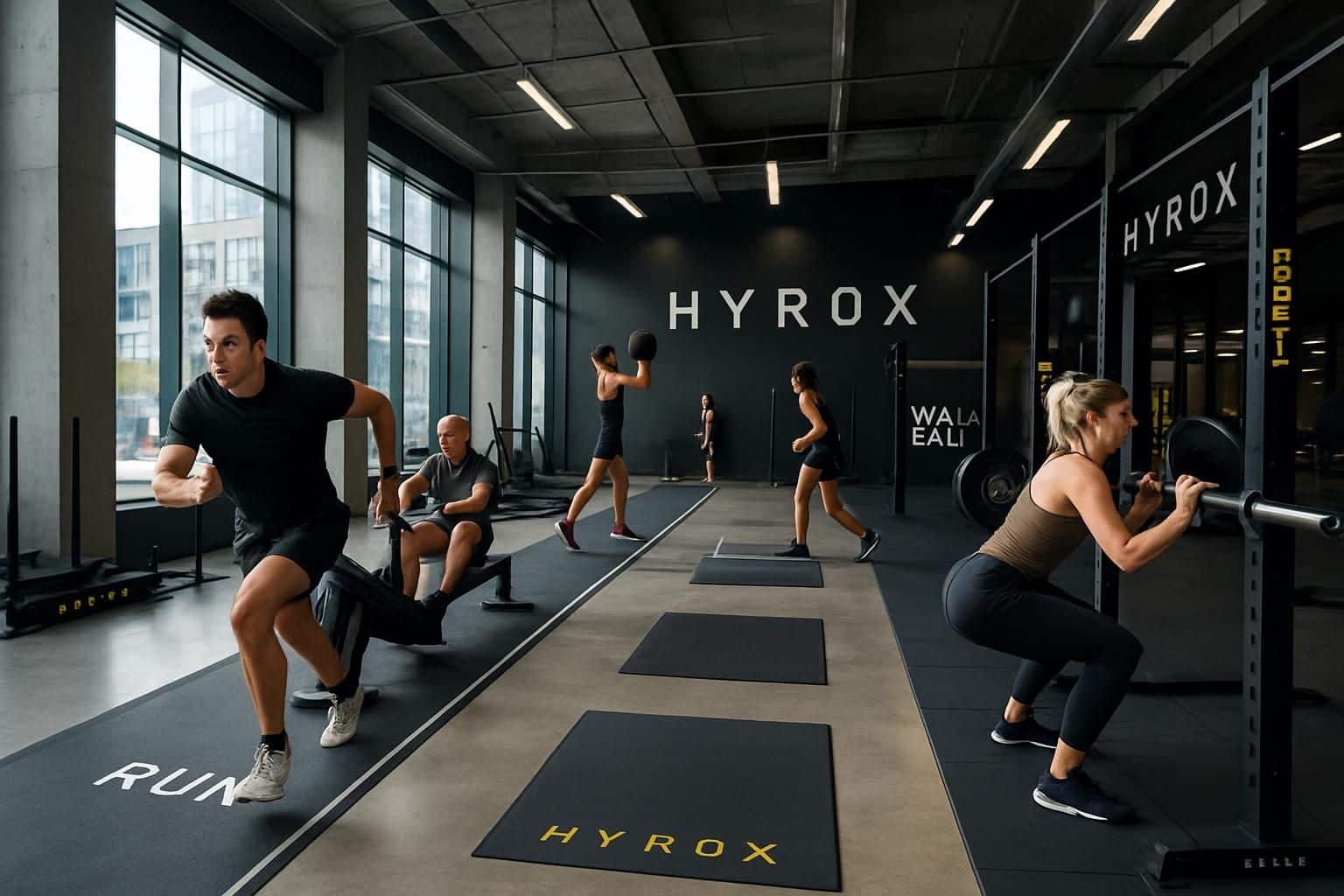 rejoignez le premier training club hyrox en belgique et entraînez-vous sur 1.000 m² d'espace pour dépasser vos limites et atteindre vos objectifs fitness.