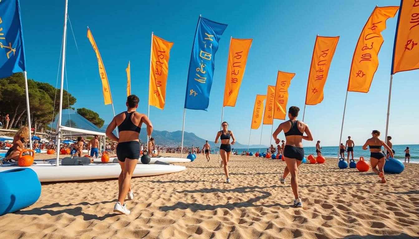 participez à hyrox nice 2026, la compétition de fitness incontournable sur la splendide côte d'azur. inscriptions ouvertes, préparez-vous à relever le défi sportif de l'année!
