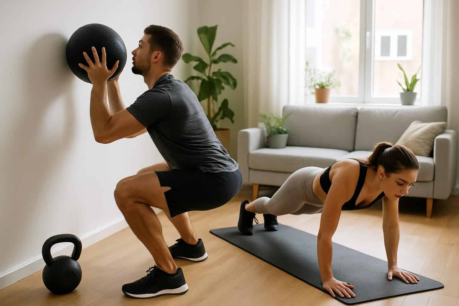 découvrez 3 exercices simples à faire chez vous pour préparer votre hyrox et évaluer votre endurance musculaire efficacement.