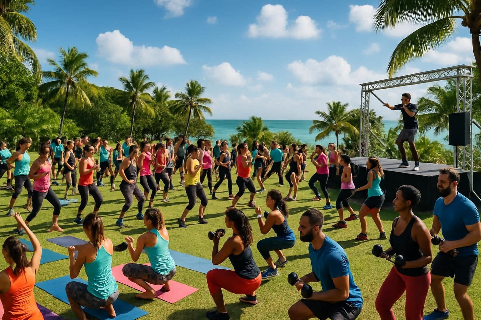 découvrez la première édition d'un événement incontournable qui dynamise la communauté fitness à maurice, rassemblant passionnés et experts pour une expérience unique et motivante.