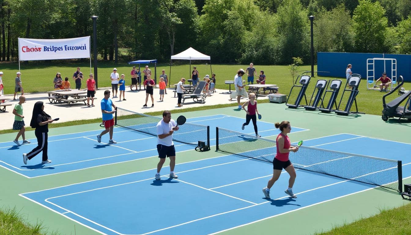 découvrez le nouveau complexe sportif de cholet, proposant du padel, de l'escalade et du hyrox pour tous les passionnés de sport et d'aventure.